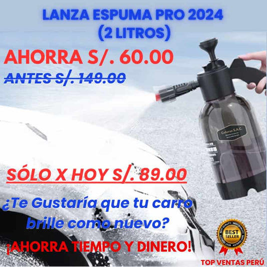 Lanza espuma pro 2024