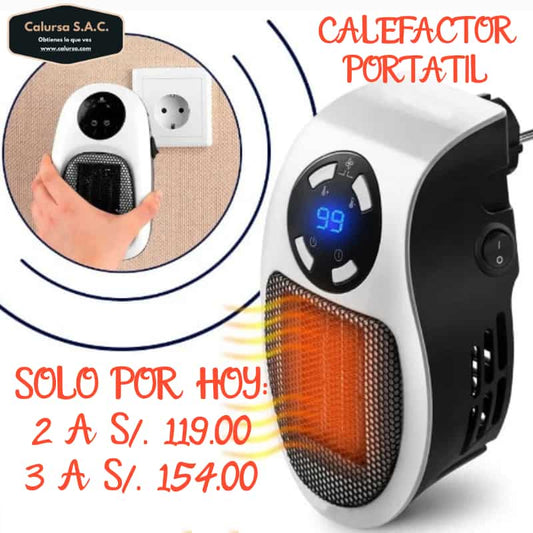 CALEFACTOR PORTATIL CALURSA